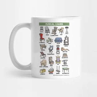 musical chairs Mug